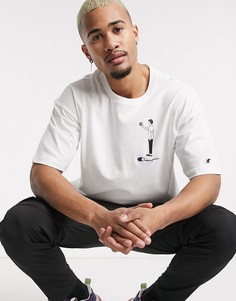 Белая футболка Champion-Белый