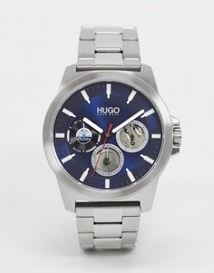 Серебристые наручные часы HUGO 1530131-Серебряный