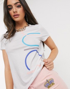 Белая футболка Juicy Couture-Белый