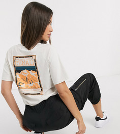 Кремовая футболка The North Face Faces эксклюзивно на ASOS-Кремовый