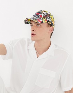 Темно-синяя бейсболка с принтом логотипа Tommy Jeans x Looney Tunes-Темно-синий