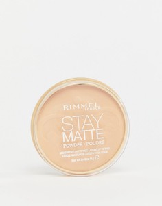 Компактная пудра Rimmel London Stay Matte-Бежевый