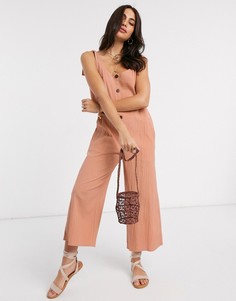 Комбинезон с пуговицами ASOS DESIGN-Мульти