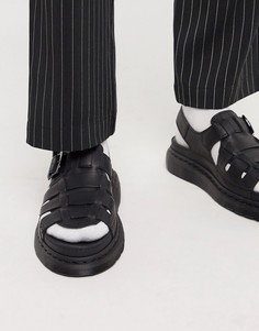 Черные сандалии Dr Martens 8092-Черный