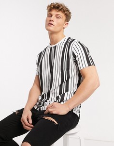 Футболка в полоску Brave Soul-Белый