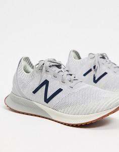 Светлые кроссовки New Balance Running Fuel Cell Echo Heritage-Белый