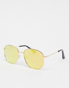 Желтые солнцезащитные очки New Look-Желтый