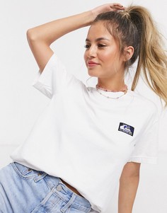 Белая футболка Quiksilver Label Standard-Белый