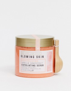NPW glowing skin exfoliating scrub-Розовый