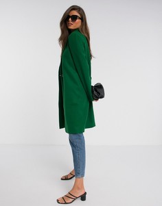 Зеленое зауженное пальто Vila-Зеленый