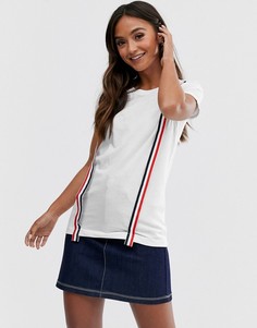 Белая футболка Brave Soul tape-Белый