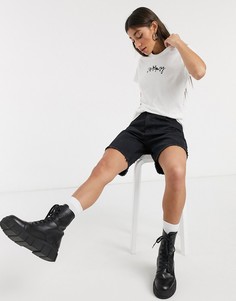 Футболка с логотипом в виде флага Tommy Jeans-Белый