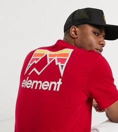 Красная футболка Element эксклюзивно для ASOS-Красный