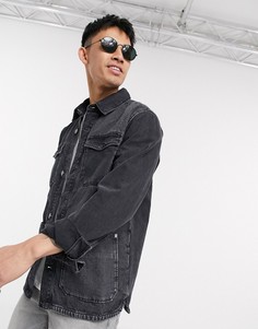 Куртка с карманами-карго Tommy Hilfiger Jeans-Черный