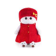 Мягкая игрушка Budi Basa Кошечка Ли-Ли в красной безрукавке и шапочке, 27 см