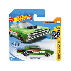 Базовая машинка Hot Wheels 68 Dodge Dart Mattel