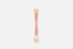 Кисть косметическая и спонж для макияжа лица 2в1 Makeup Revolution