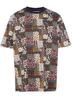 Supreme футболка с узором пейсли