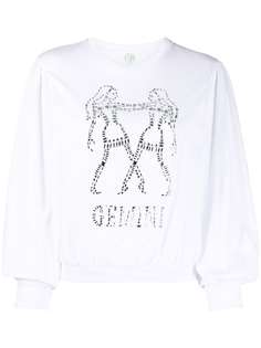 Alberta Ferretti толстовка Gemini с кристаллами