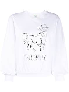 Alberta Ferretti толстовка Taurus с кристаллами