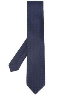 Hermès жаккардовый галстук