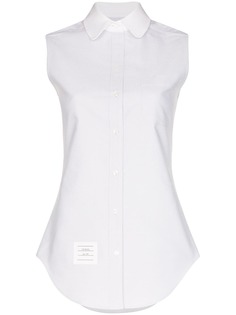 Thom Browne оксфордская рубашка без рукавов