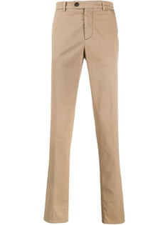 Brunello Cucinelli брюки чинос кроя слим