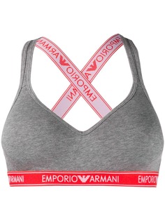 Emporio Armani бюстгальтер с логотипом