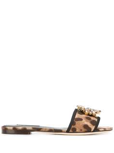 Dolce & Gabbana декорированные сандалии