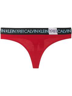 Calvin Klein Underwear трусы-стринги 1981