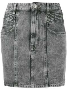 Isabel Marant Étoile короткая джинсовая юбка