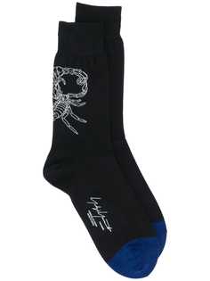 Yohji Yamamoto носки с принтом