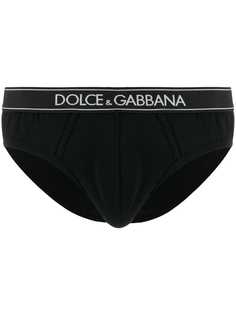 Dolce & Gabbana трусы-брифы с логотипом