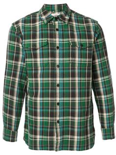 Kent & Curwen рубашка в клетку