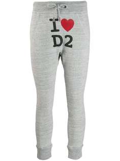 Dsquared2 спортивные брюки с логотипом