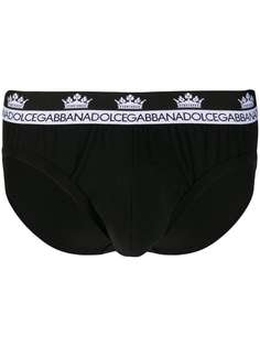 Dolce & Gabbana трусы-брифы с логотипом