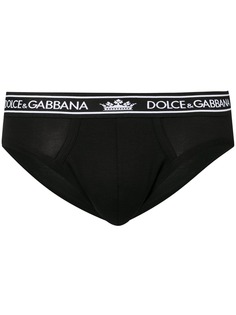 Dolce & Gabbana трусы-брифы с логотипом