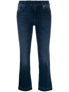 7 For All Mankind укороченные джинсы Illusion Integrity