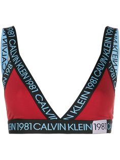 Calvin Klein Underwear бюстгальтер с треугольными чашками 1981