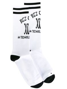 KTZ носки с принтом логотипа