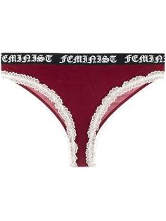 Marlies Dekkers бархатные трусы-брифы