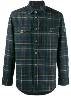 Woolrich клетчатая рубашка