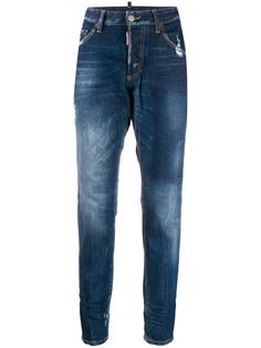 Dsquared2 джинсы с эффектом потертости