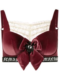 Marlies Dekkers бархатный бюстгальтер с глубоким декольте