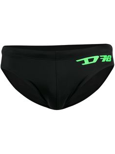 Diesel трусы-брифы с принтом
