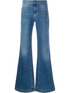 RedValentino расклешенные джинсы средней посадки