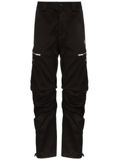 MARCELO BURLON COUNTY OF MILAN брюки карго с молниями