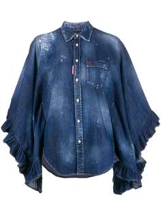 Dsquared2 джинсовая рубашка Lilou