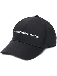 Diesel бейсболка с логотипом
