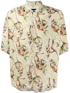 Dsquared2 рубашка с принтом Monkey